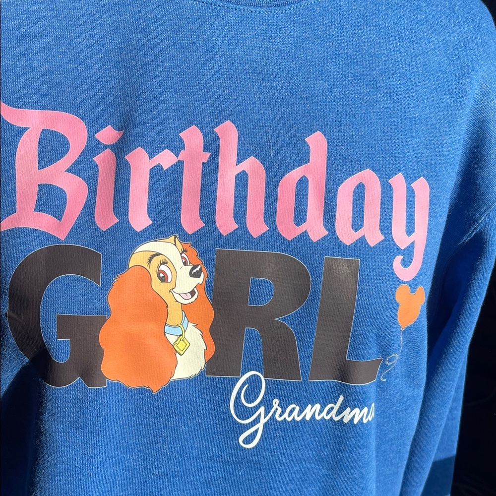 Charming Blue 'Birthday Girl' Sweatshirt